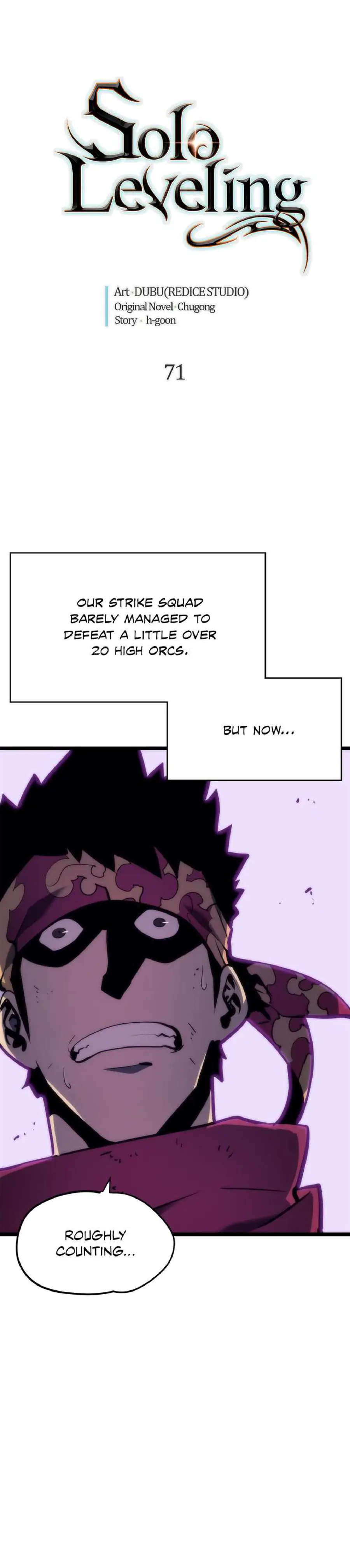 Solo Leveling Chapter 71 Page 2